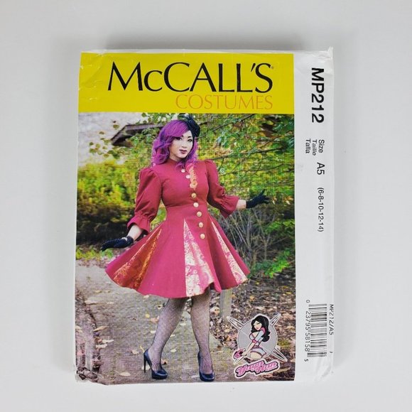 McCall's Misses Fit & Flare Costume Coats Sewing Pattern - Picture 1 of 11